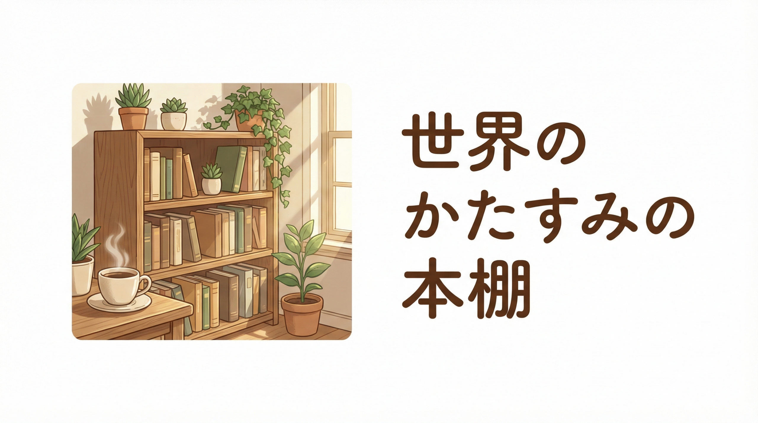 世界のかたすみの本棚